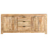 Stanely - Sideboard 1750 x 400 x 750 mm Rough Mango Wood
